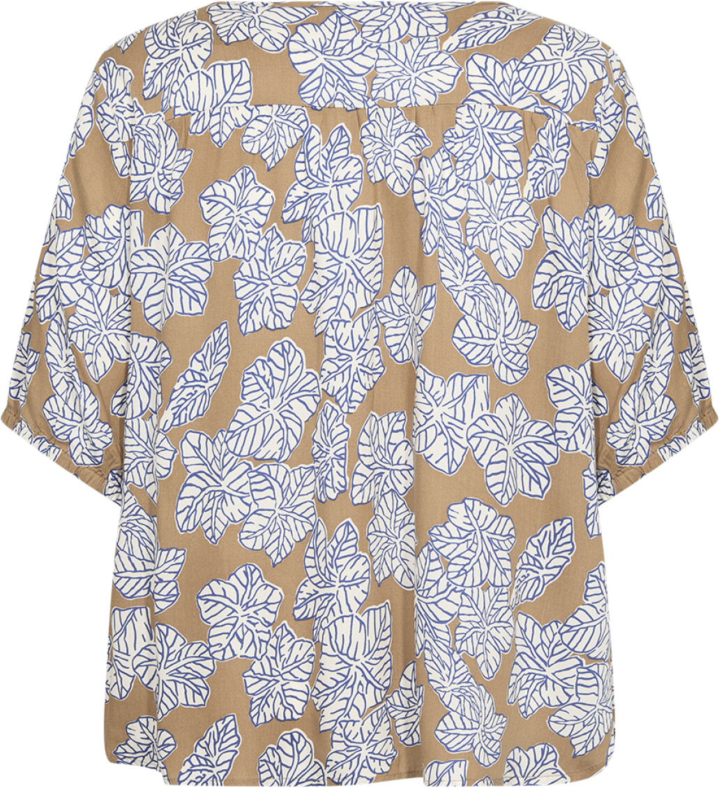 Curvy WA-GLADY 1 Bluse M&oslash;rk sand