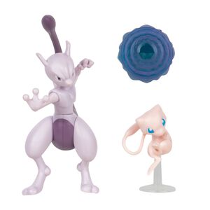 POKEMON FIGURE SET 2 PK MEWTWO AND MEW