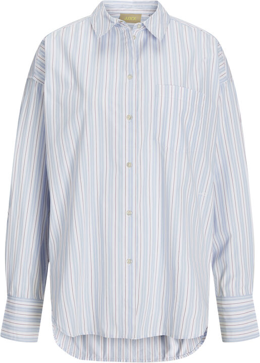 JXJAMIE LS RELAXED POPLIN SHIRT WVN