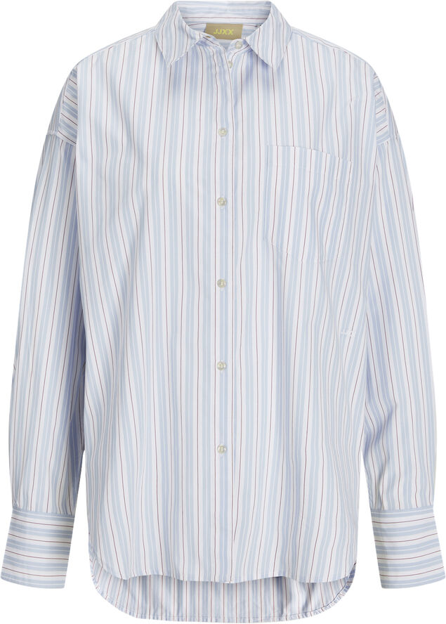 JXJAMIE LS RELAXED POPLIN SHIRT WVN