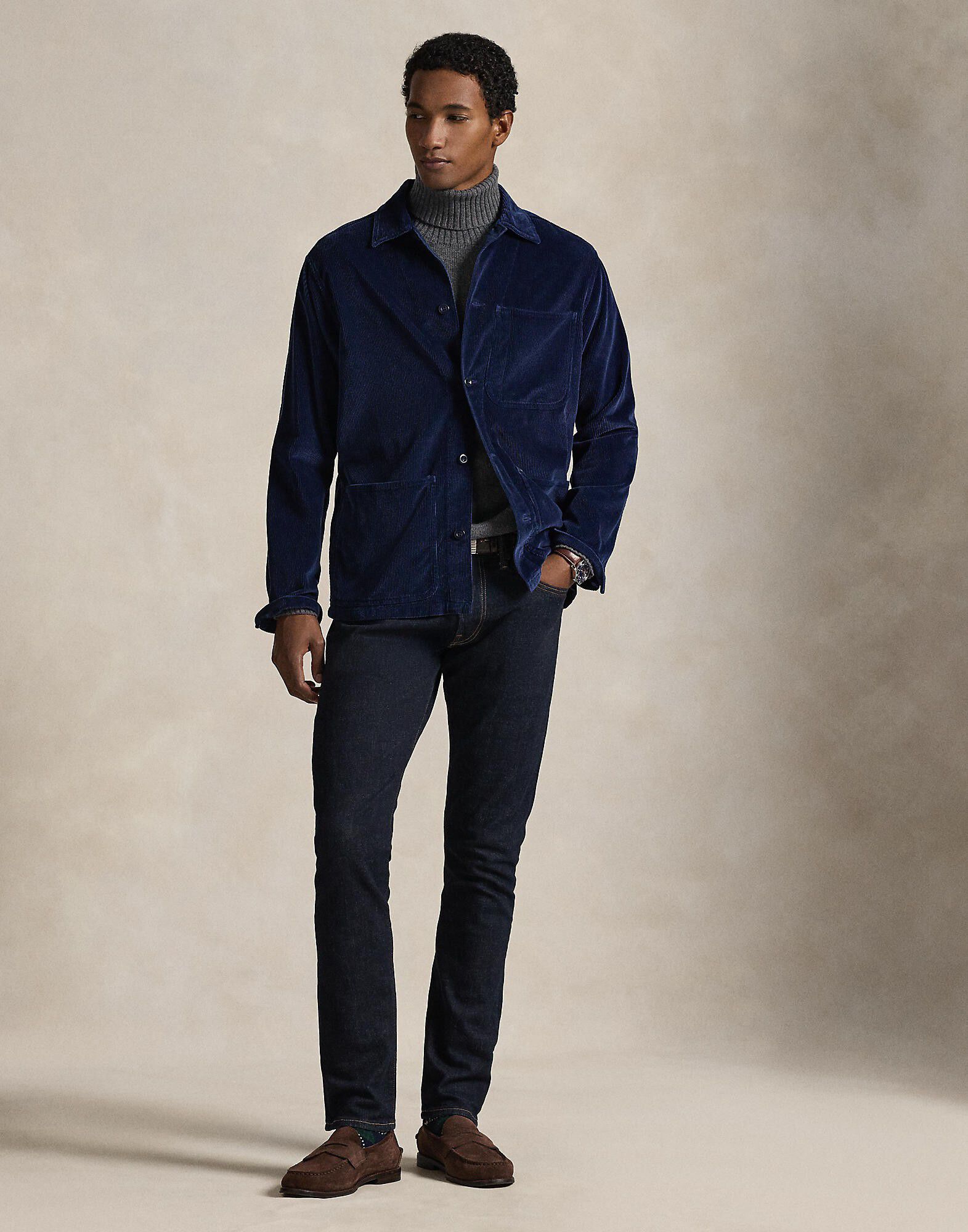 32/2 10W CORDUROY-WVN-SHIRT