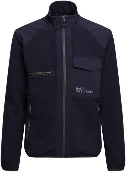 HALO PANELED FLEECE JACKET