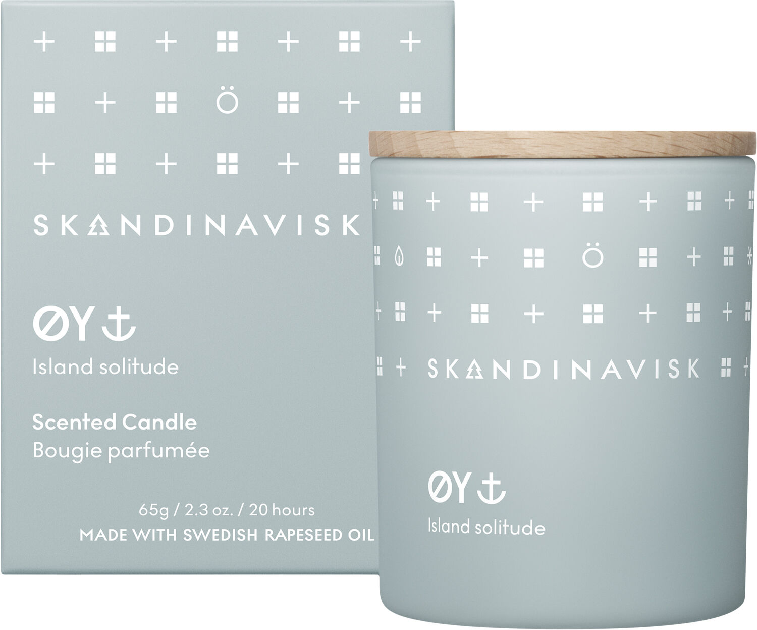 &Oslash;Y Scented Candle w Lid 65g