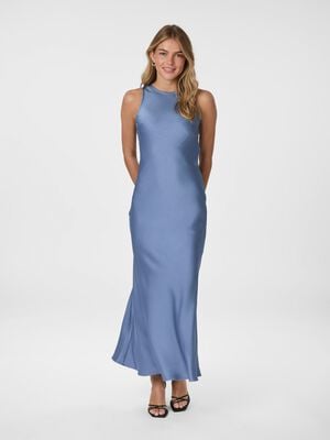Celinie Heavy Sateen Dress