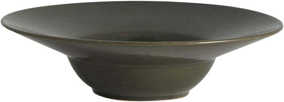 GRAWA pasta plate, dark green