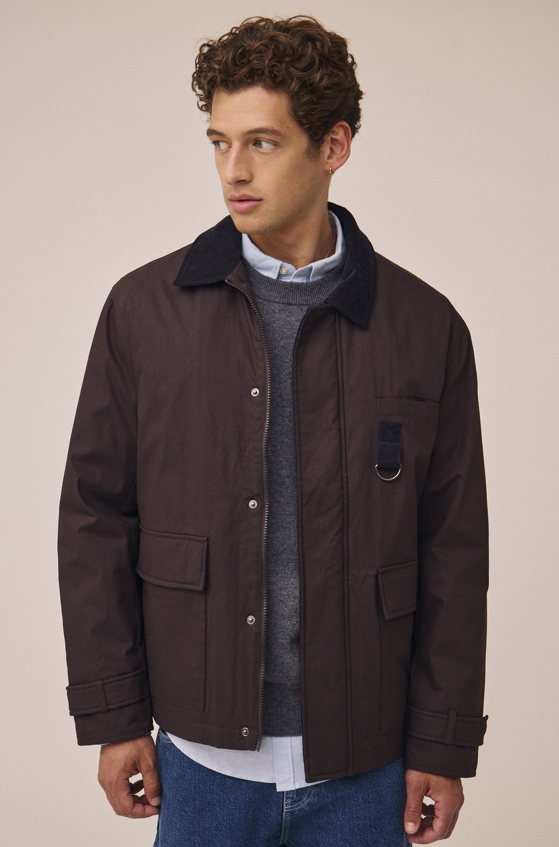 Emerson 6 coated jacket GRS