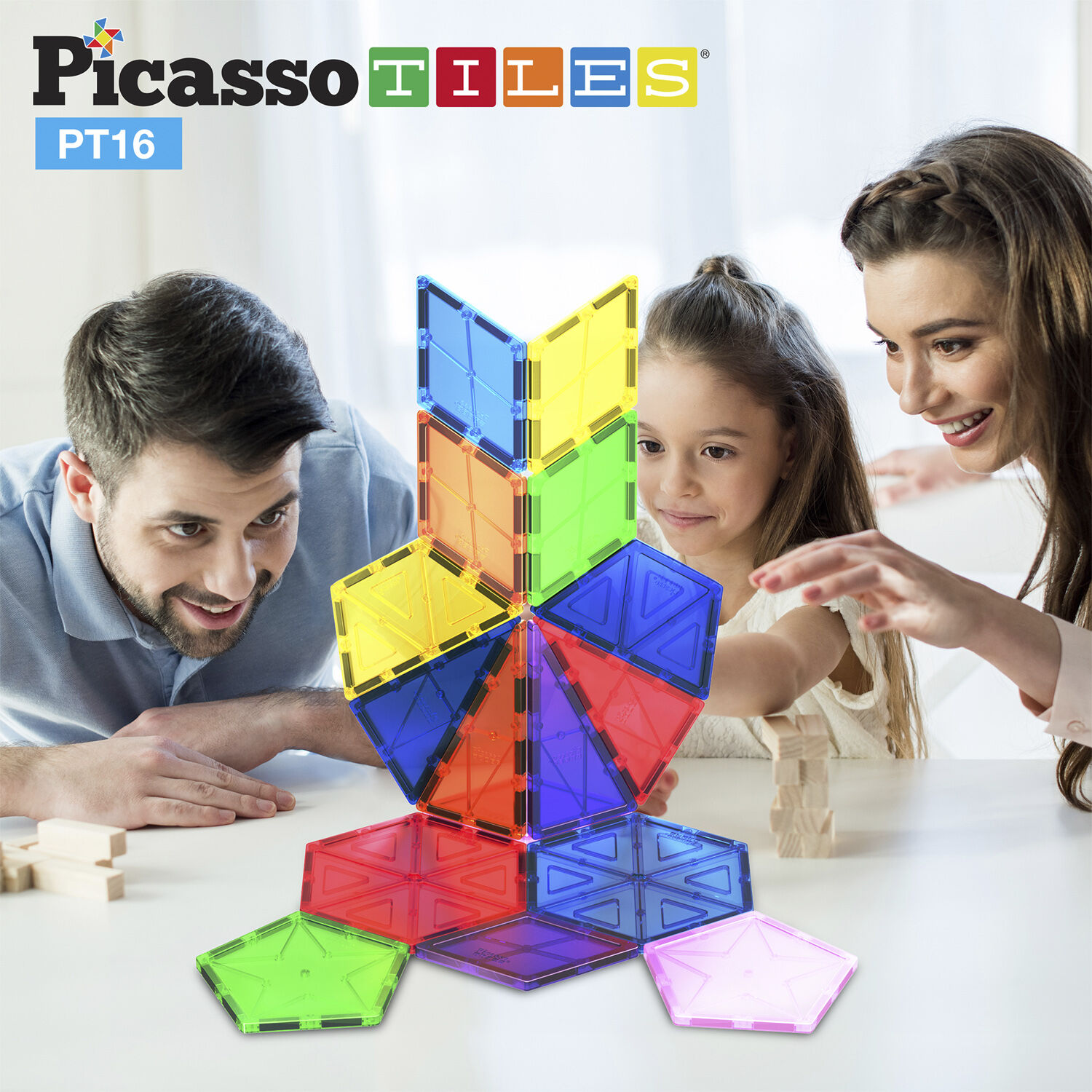 Picasso Tiles 16pc Magnet