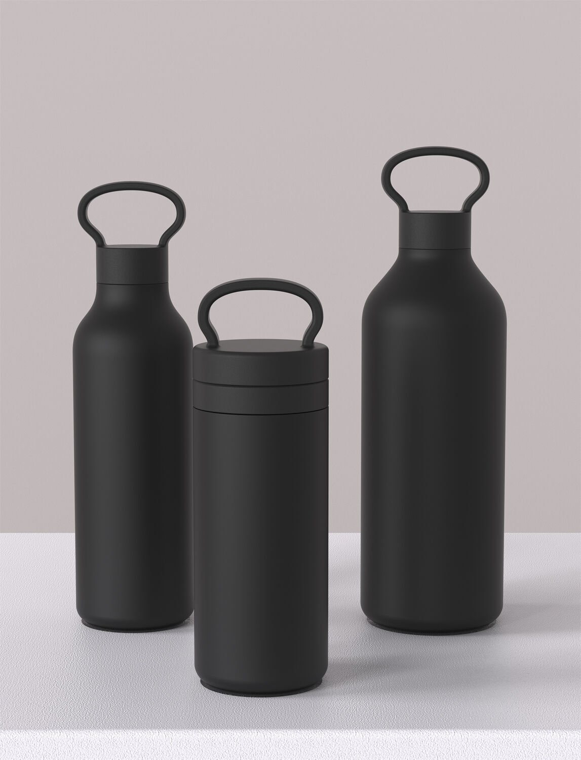 Tabi termosflaska 1 l. black