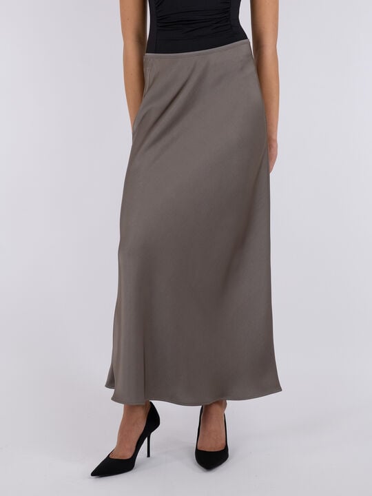 Vicky Heavy Sateen Skirt