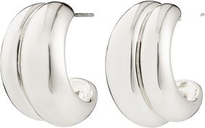 MIKO øreringe sølvbelagt