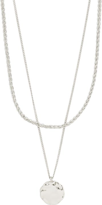 DECLAN necklace 2-in-1 set, silver-plated