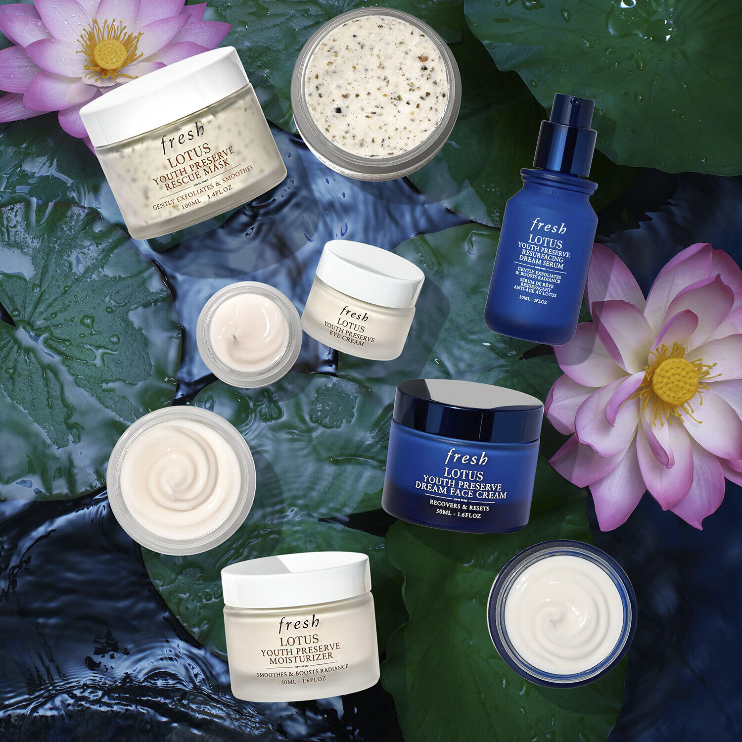 Lotus Moisturizer - Anti-age dagkr&auml;m med lotus och E-vitamin