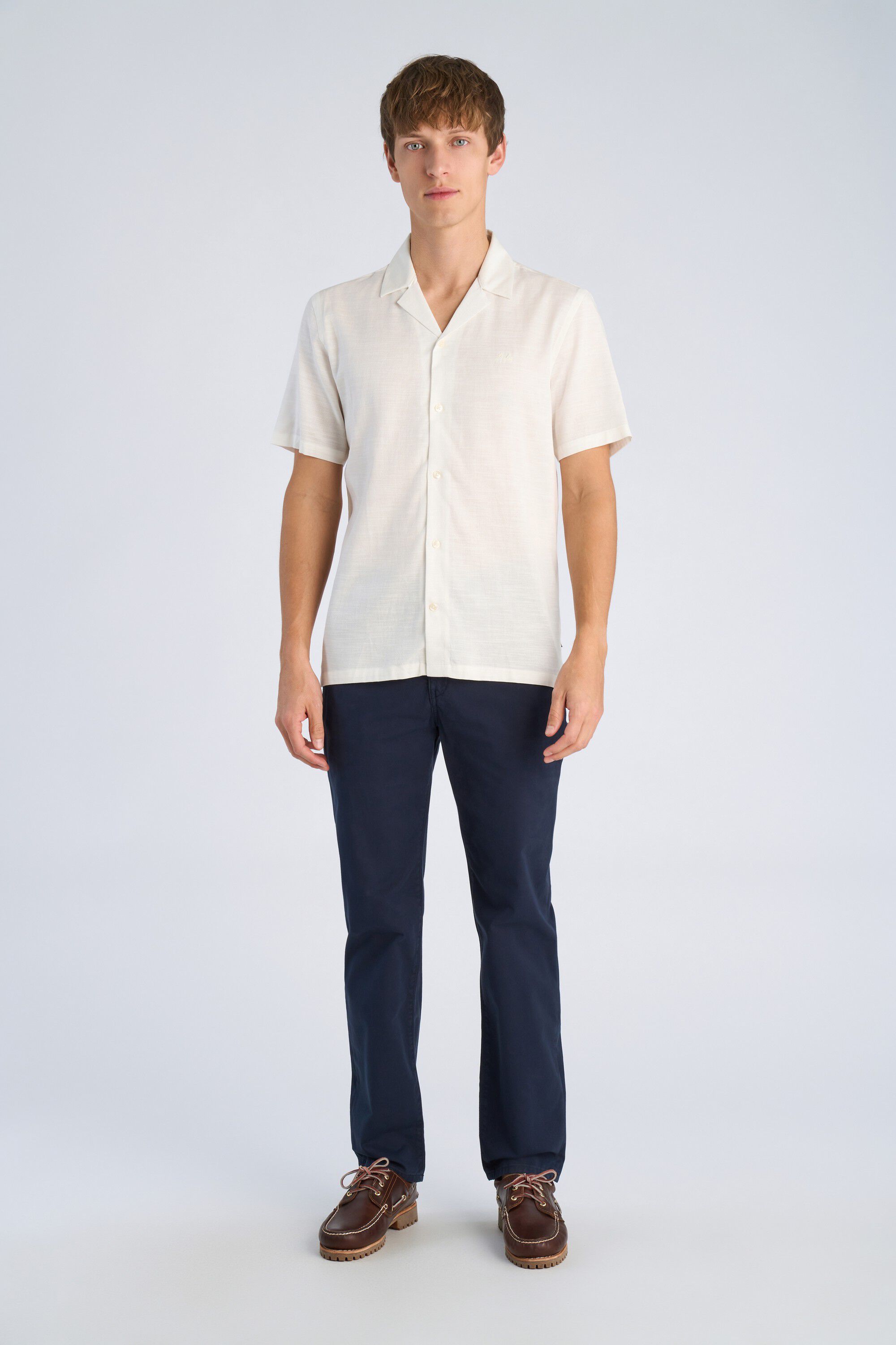Lyocell blend resort shirt S/S
