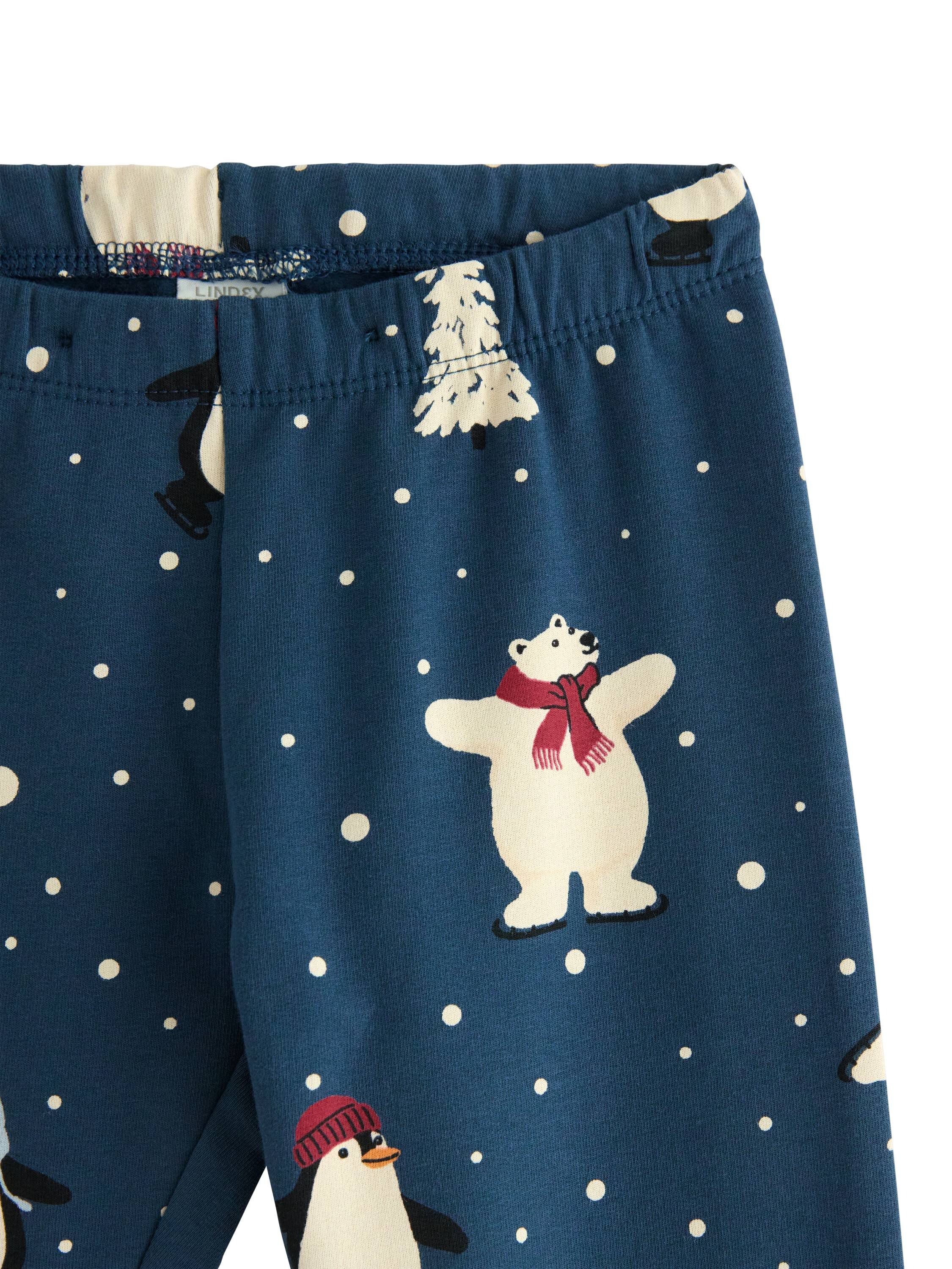 Leggings in cotton jersey with soft