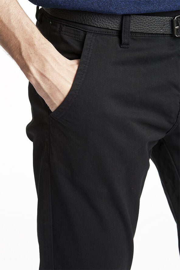 Chino m. bælte & stretch
