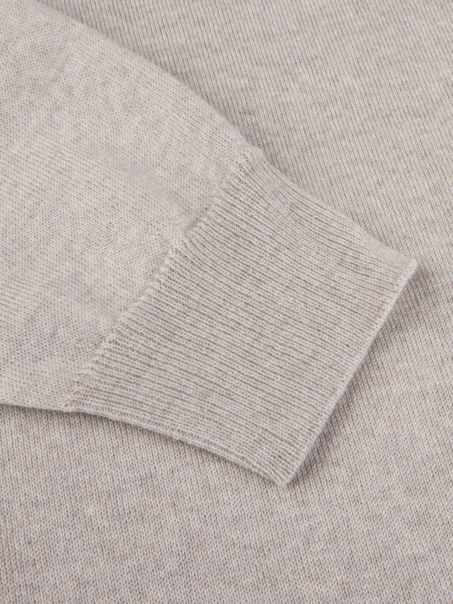 Pullover Knitted Crew Neck With Patch Merino Wool