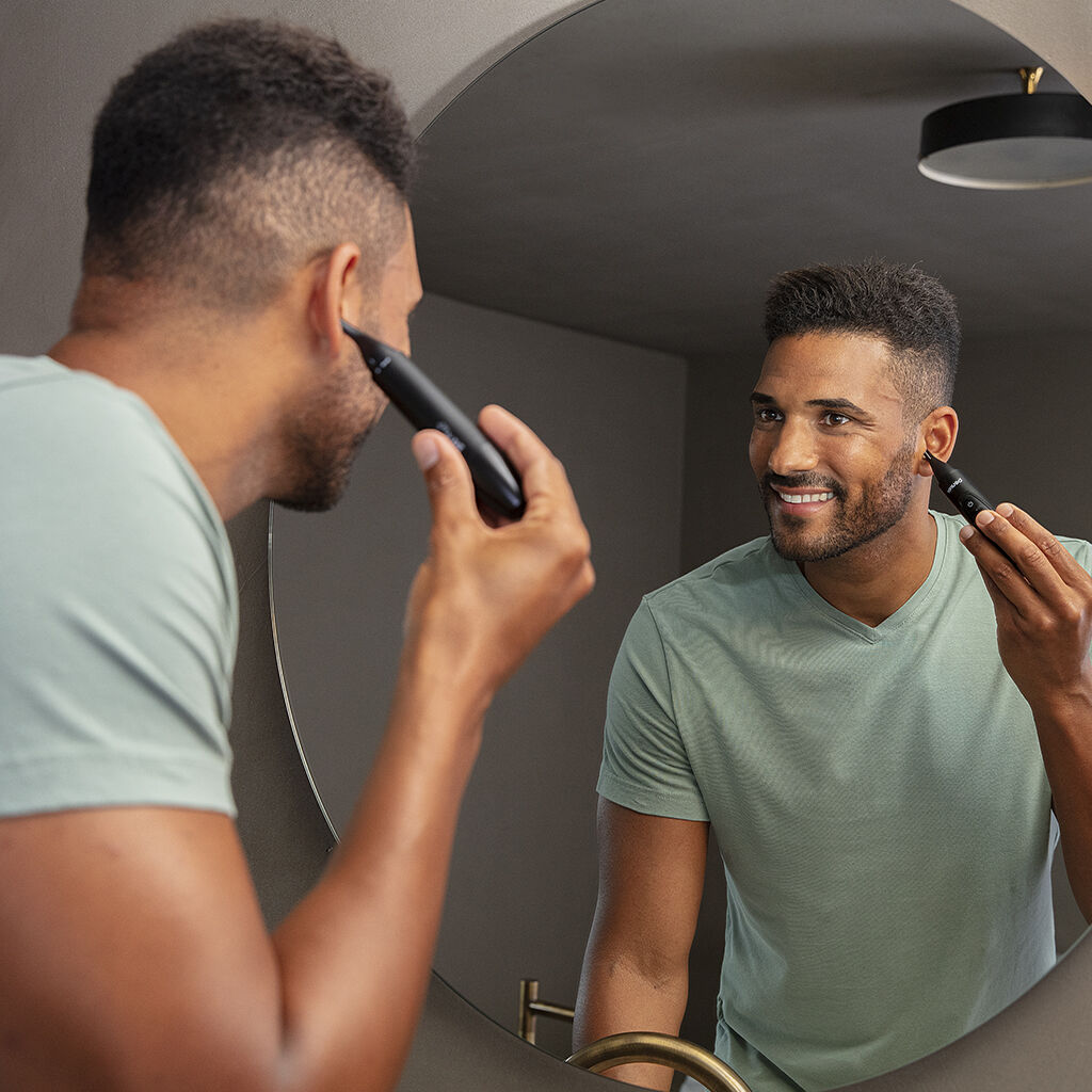 MN2X MenCare Precisionstrimmer f&ouml;r &ouml;ron, n&auml;sa och &ouml;gonbryn