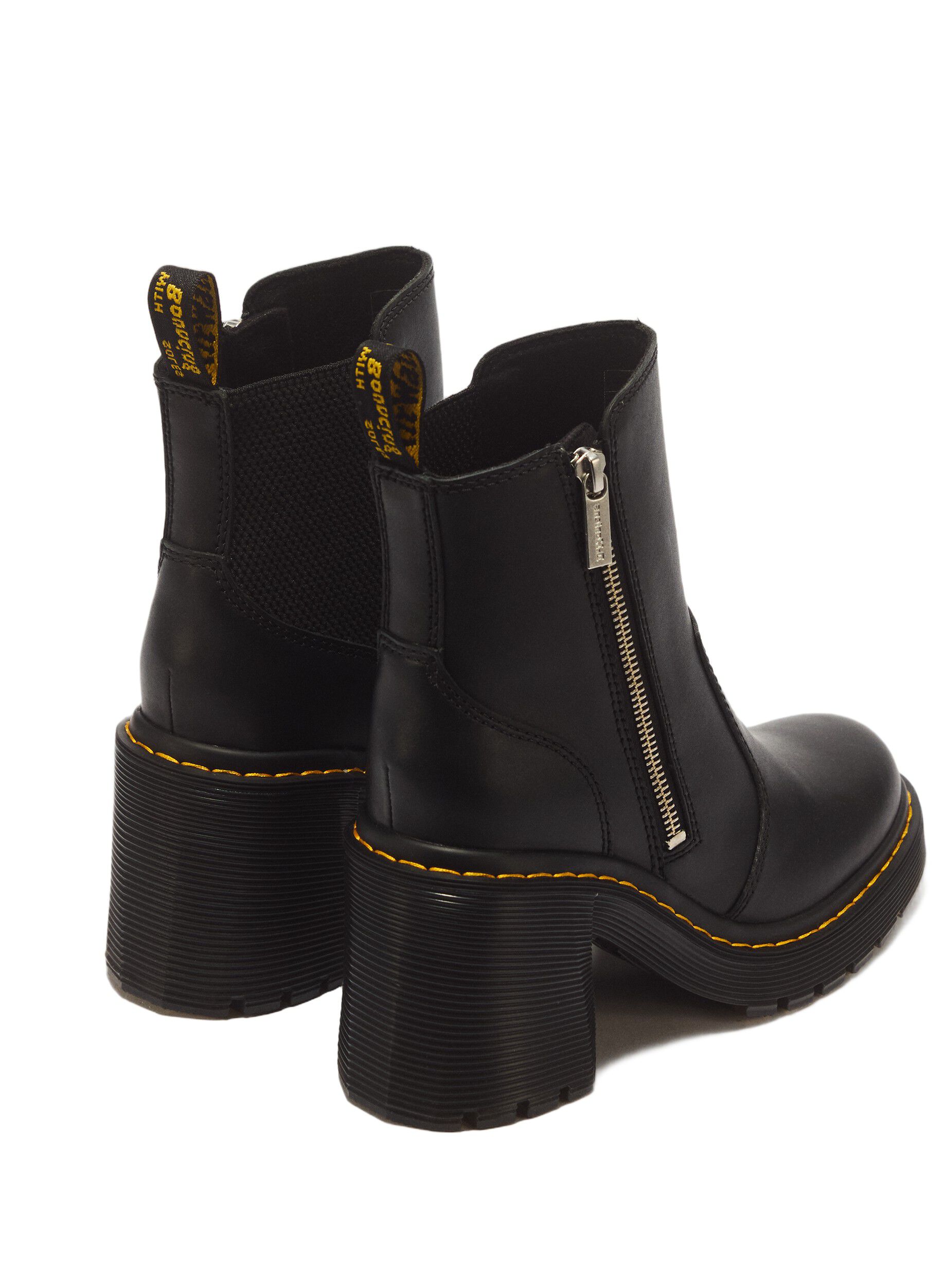 Spence Zip Black Sendal