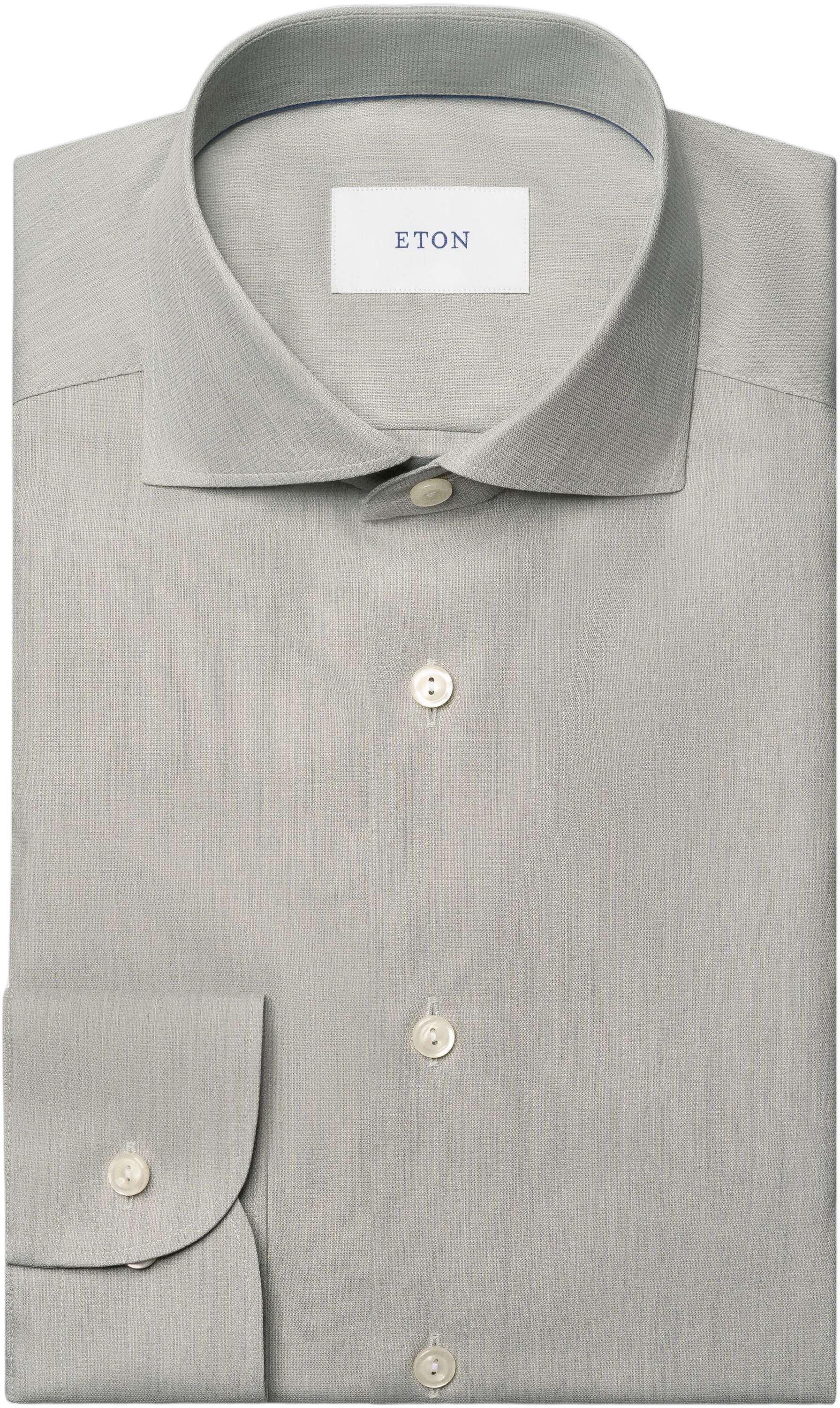 Slim Fit Solid Twill Shirt