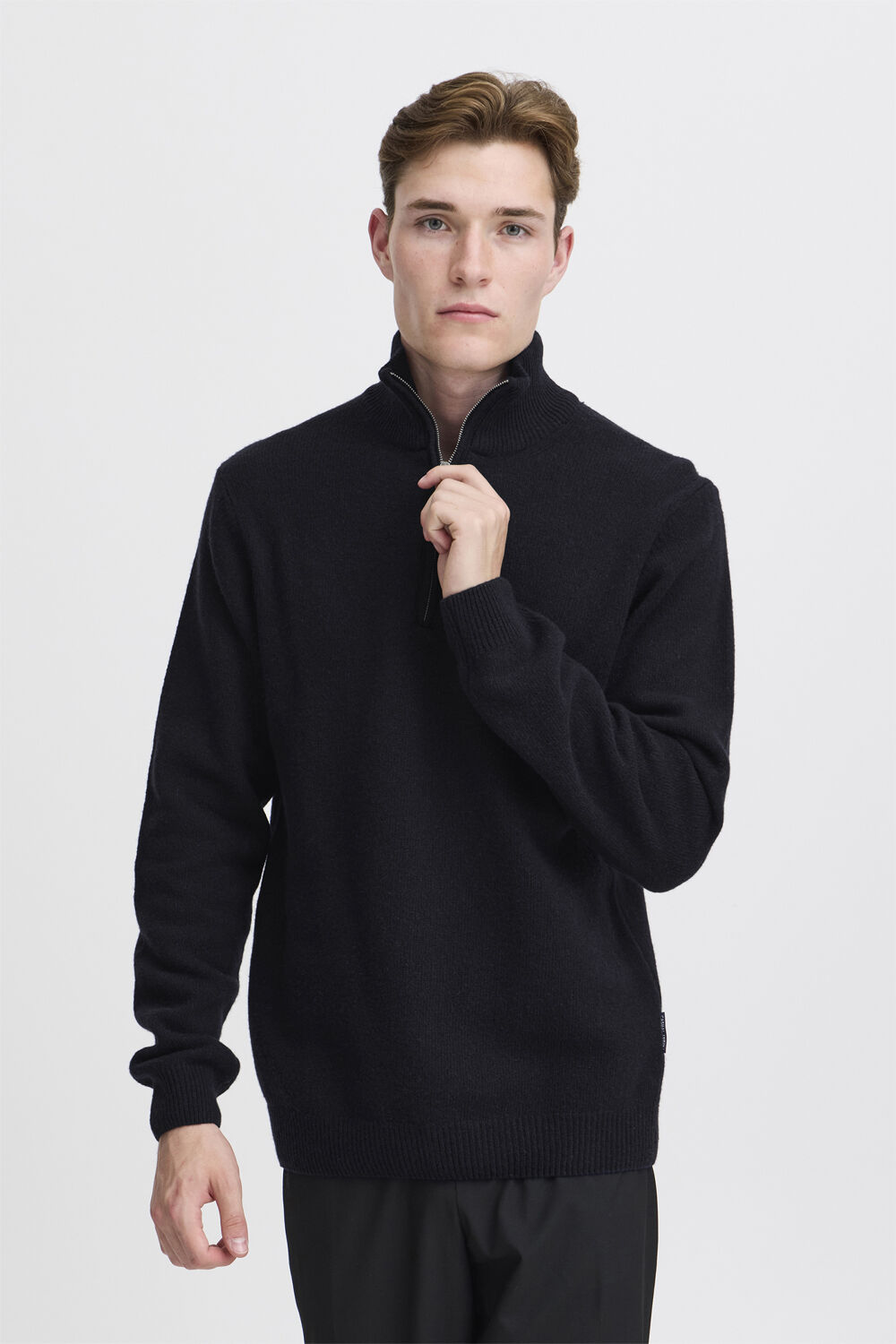 CFKARL halfzip lambswool knit