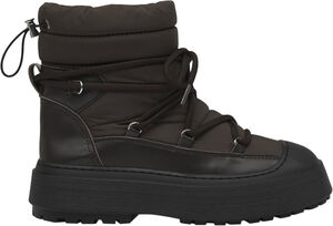 Milo Snow Boot - Brown Nylon / Leather