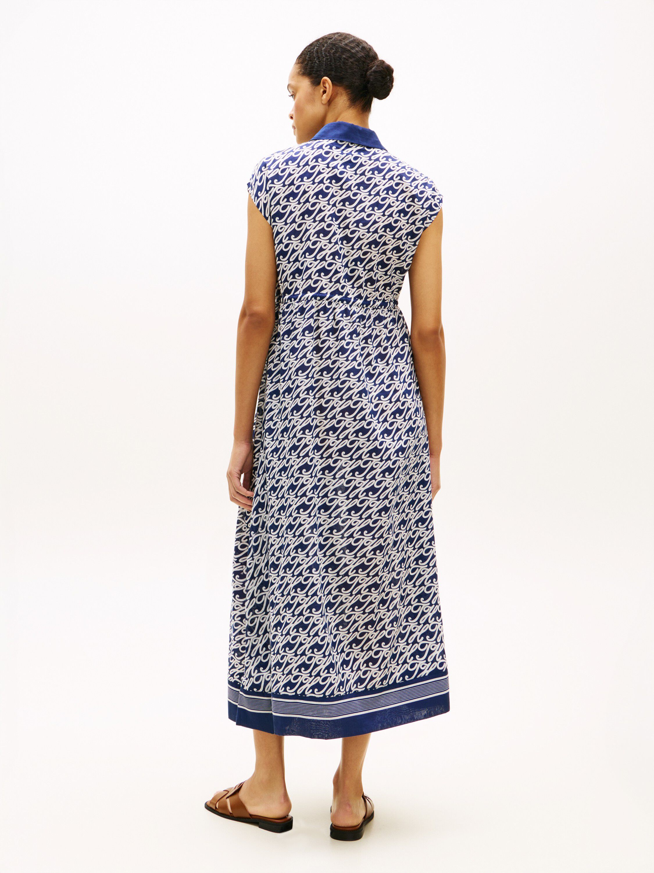 SWIMSHOP SILK VOILE AOP MIDI DRS