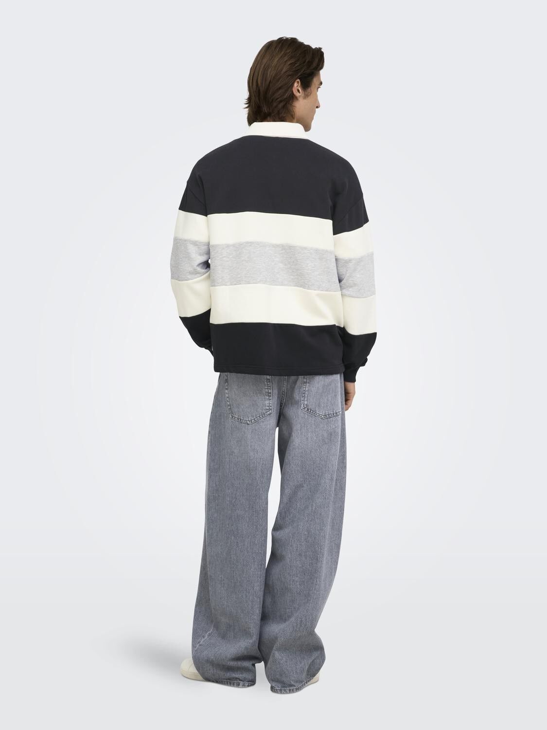 ONSBENEDICT LS RUBGY RLX SWEAT POLO