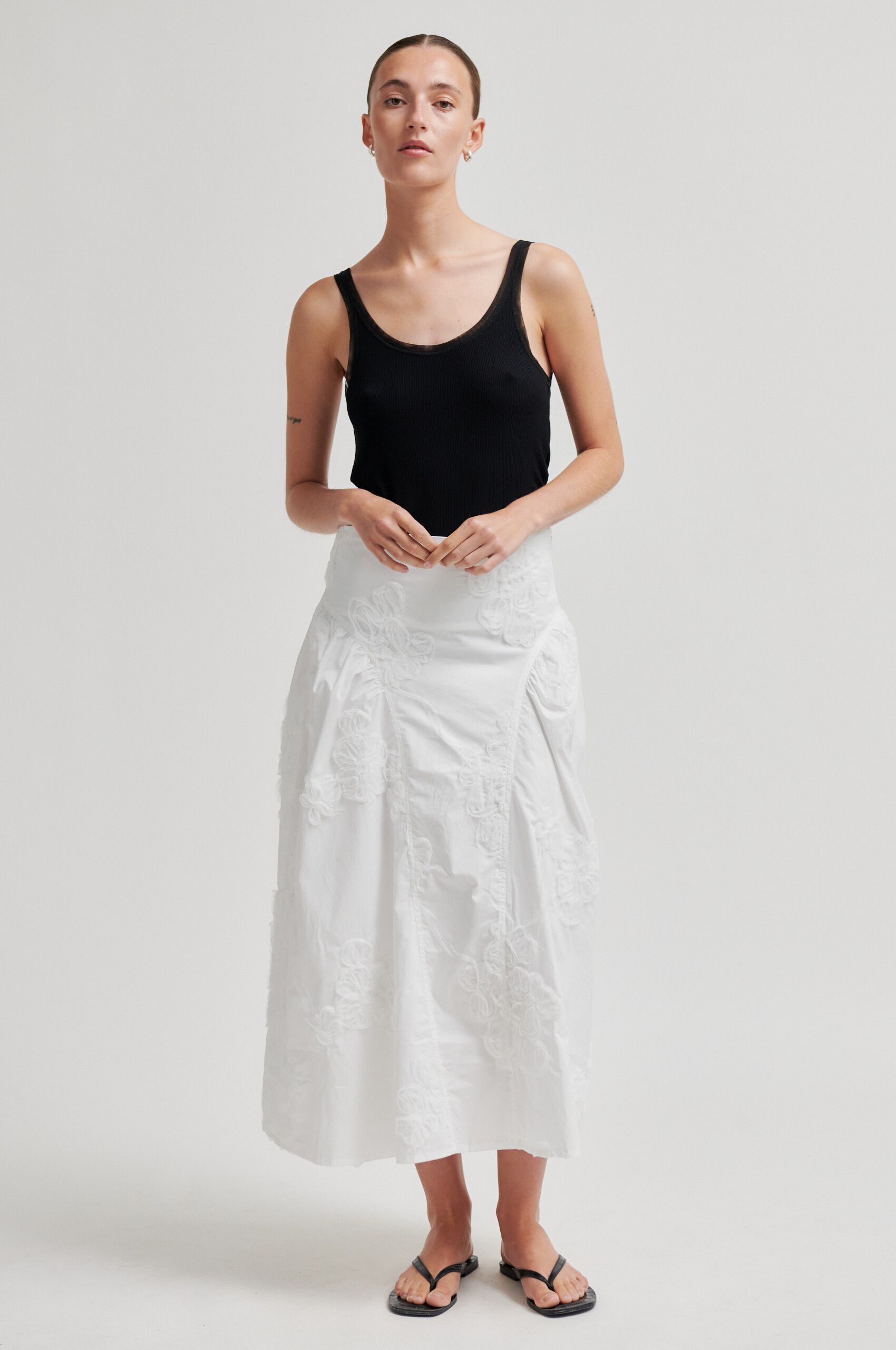 Ashley Sculptured Skirt