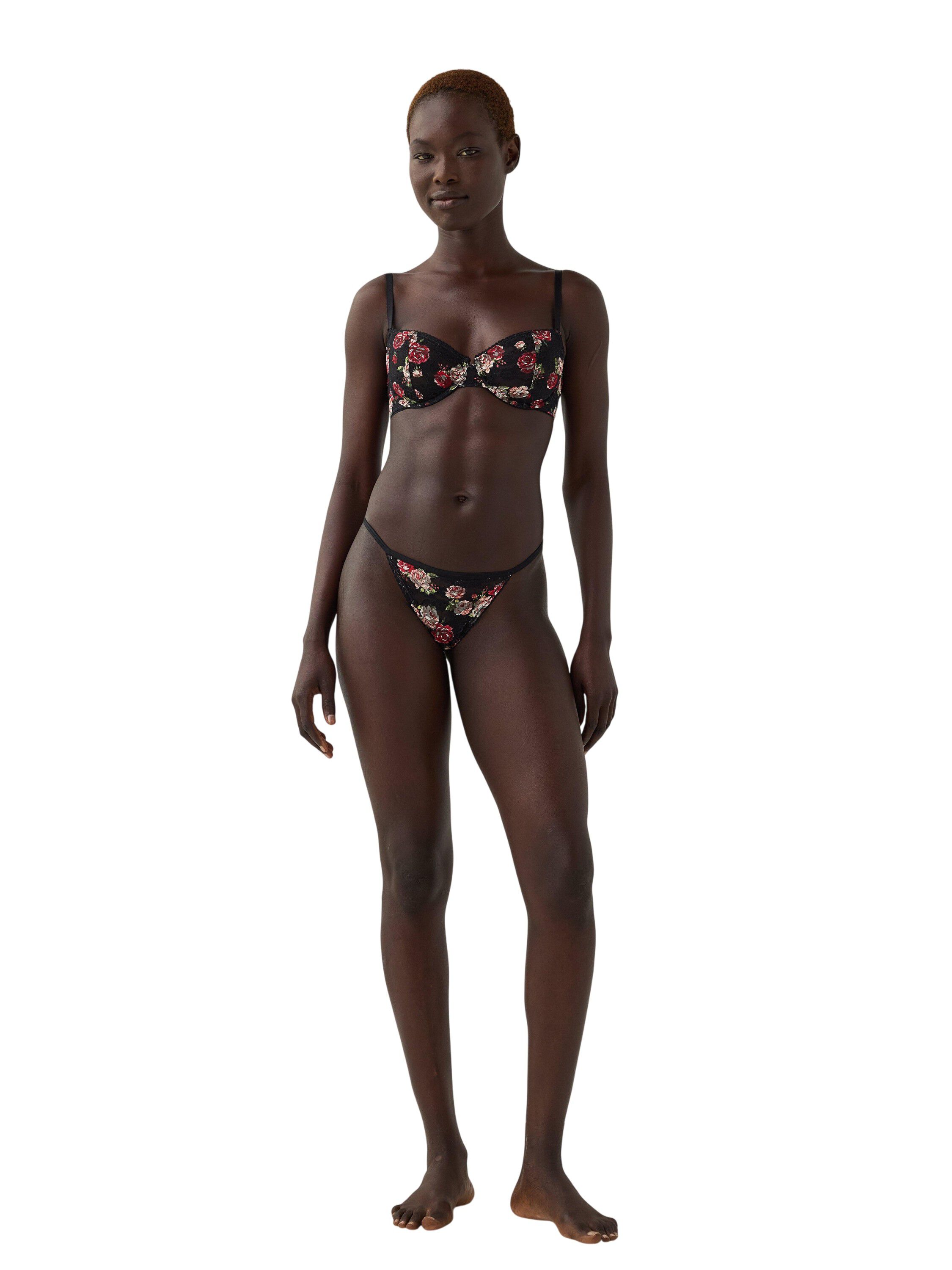 Brief thong Jennie lace low ao