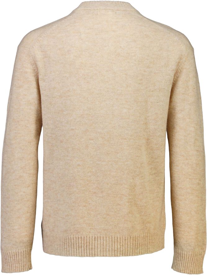 Lambswool button cardigan