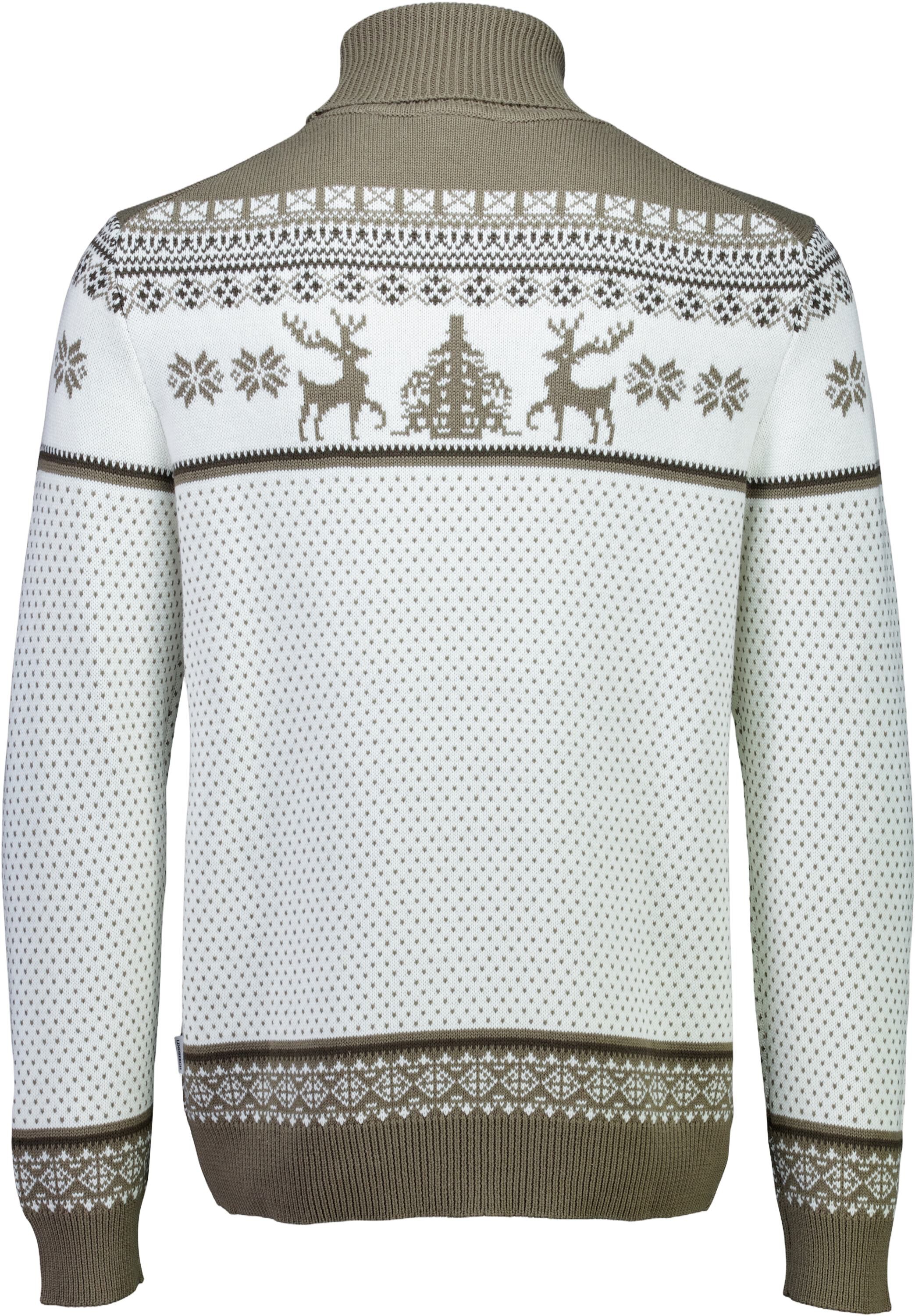 Jacquard holiday knit