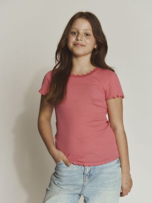 RKBalta Modal SS Lace T-shirt