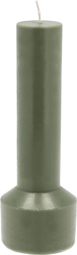 Blockljus Styles D7 x 20 cm Dark Green Paraffin/Stearin