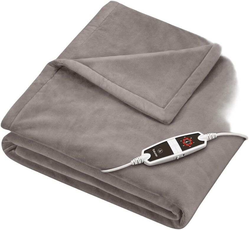 Beurer HD150 Ny Gr&aring; Brun V&auml;rmefilt 200x150cm