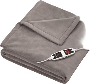 Beurer HD150 Ny Gr&aring; Brun V&auml;rmefilt 200x150cm