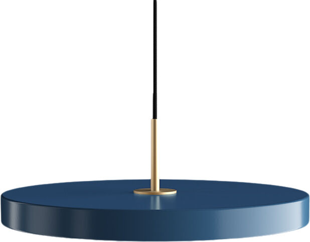 Asteria petrol blue &Oslash; 43 x 14 cm, 2. 7m cordset