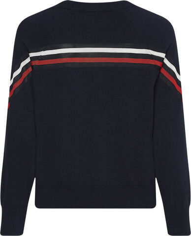R W B Stripe C Nk Swt Ls Fran Tommy Hilfiger 1400 00 Sek Magasin Se