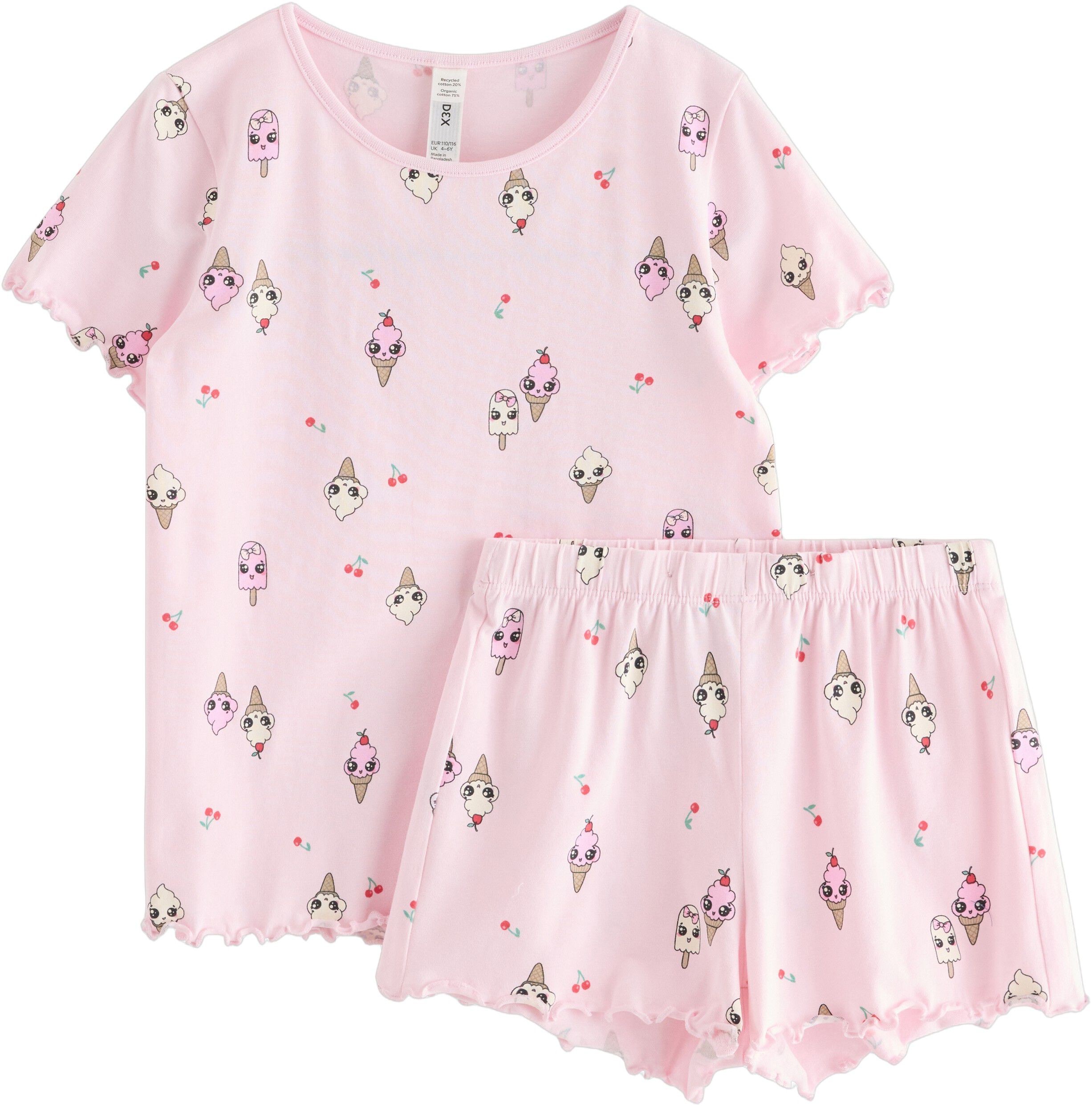 Cosy pyjama set in soft cotton jers