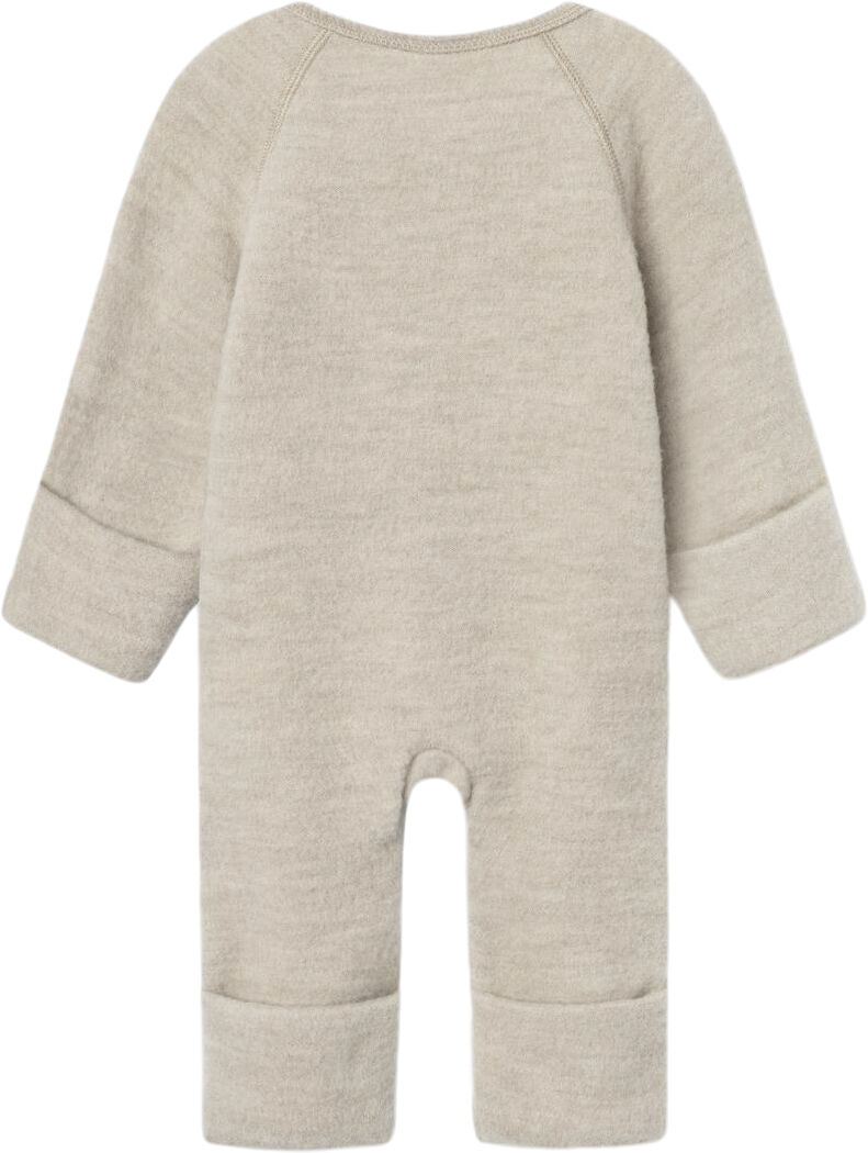 NBFWMINO WOOL BRU LS SUIT NOOS