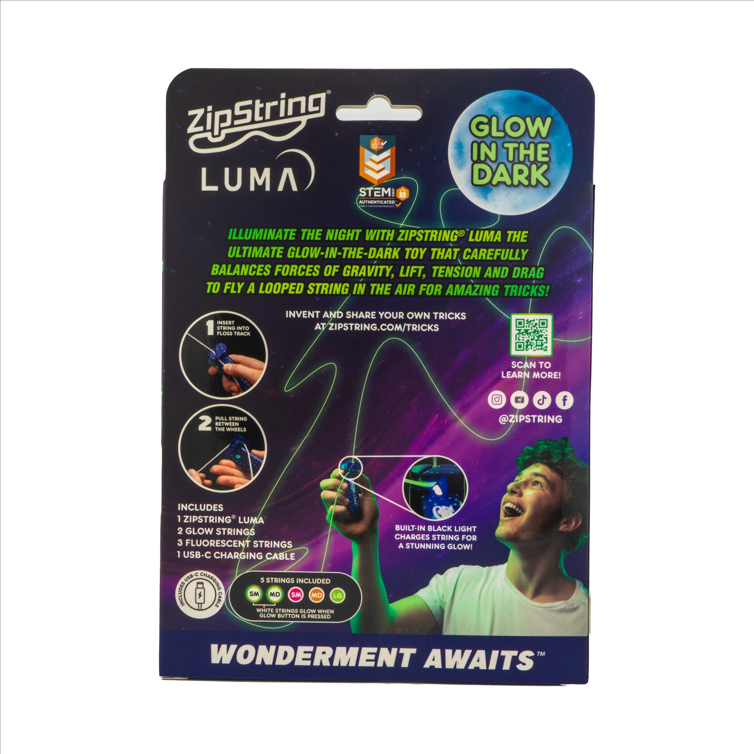 ZIPSTRING. luma