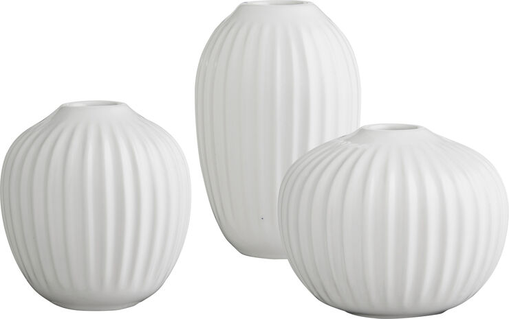 Hammershøi minivase 3-pak