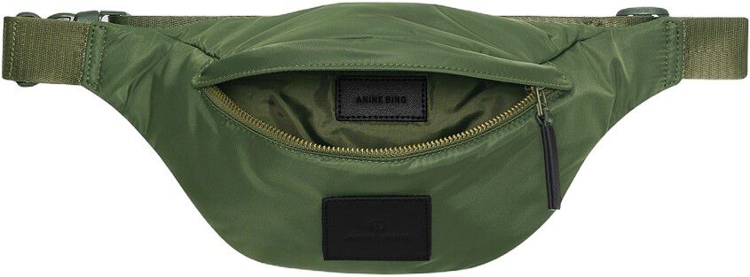 LEON SMALL WAIST BAG NYLON - ARMY GREEN