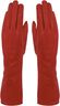 MJM Glove Francesca Long Leather Red