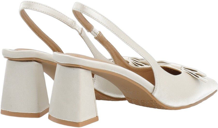 BIAMARALYN Bow Slingback Satin