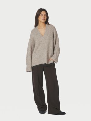 Melli Fluffy Knit Blouse