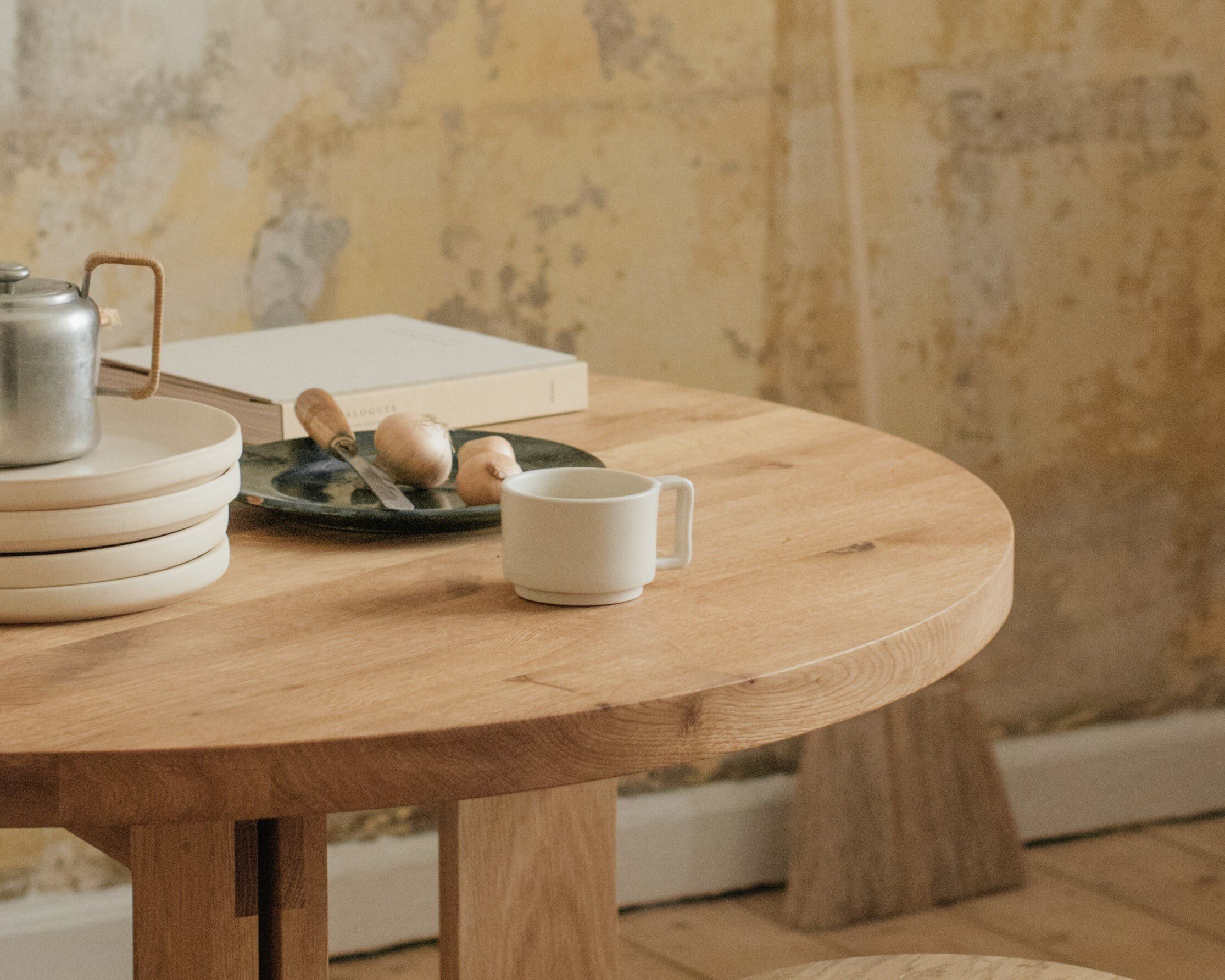 Otto Ceramic Mug with Handle | Natural