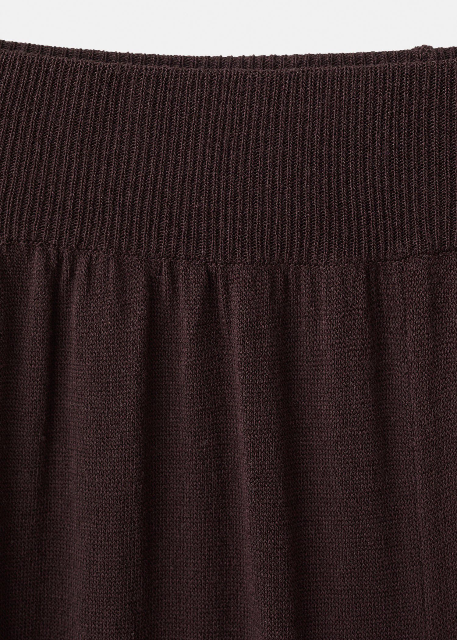 Balloon knit trousers