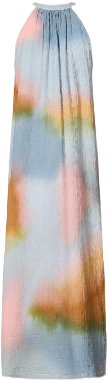 Water colour button front dress - M