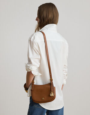 Leather Medium Marcy Crossbody Bag