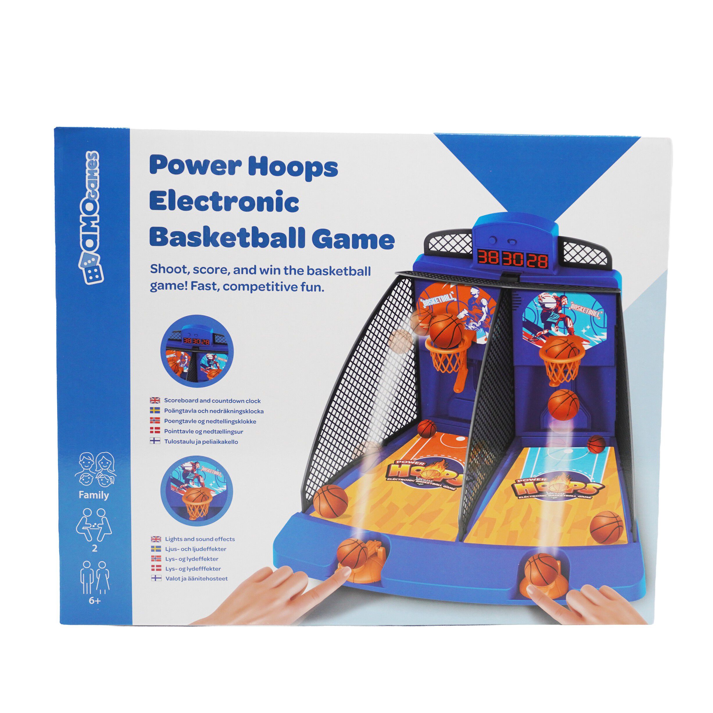 Power Hopps Elektronisk Basketball spil